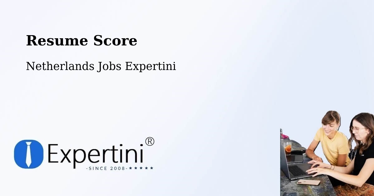Resume Score & Job Description Match Tool – Ede - Netherlands Jobs Expertini